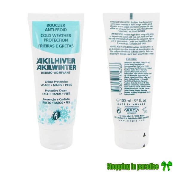Akilhiver Frostbite Chilblains Cream Cold weather protection 100ml. Monaco. - Picture 1 of 1
